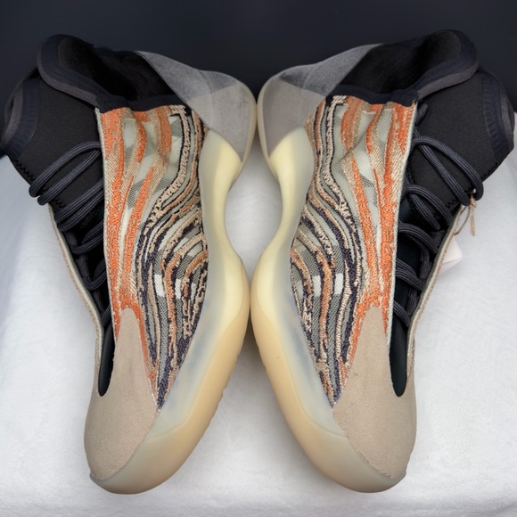 Adidas Yeezy QNTM “Flash Orange” – GW5314 – Size 12.5 - Picture 8 of 15